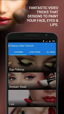 Makeup Videos android App screenshot 4